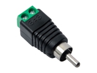 Разъем RCA Optimus штекер с клеммной колодкой_v.1 (20шт)