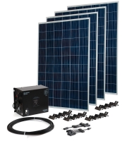 Источник бесперебойного питания Бастион Комплект Teplocom Solar-1500 + Солнечная панель 250Вт х 4