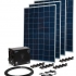 Источник бесперебойного питания Бастион Комплект Teplocom Solar-1500 + Солнечная панель 250Вт х 4