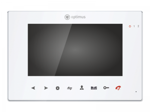 Видеодомофон Optimus VMH-7.1 (Белый)