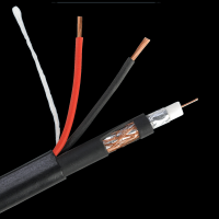 Кабель РК 75+2х0,75 (48) PVC ВНЕШНИЙ (черный, 200м)
