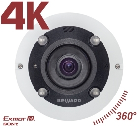 Камера видеонаблюдения Beward BD3990FL2