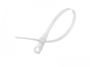 Стяжки Optimus 3,6x100мм с монтажным кольцом белые (100шт)